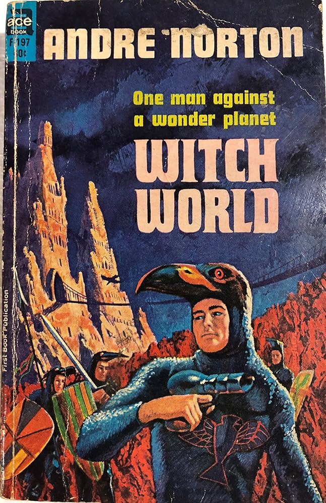 the classic cover of Andre Norton's Witch World